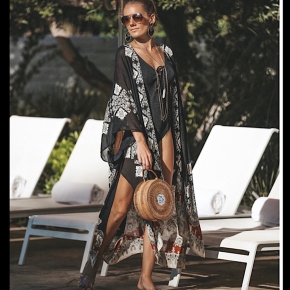 lovestitch Sweaters - Lovestitch ‘Bianca’ Duster Kimono